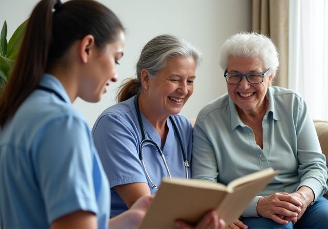 Cuidadores profesionales especializados en adultos mayores en Medellín